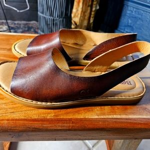 Born Inlet Sandal dark tan size 9